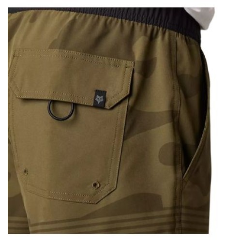 FOX ESSEX VOLLEY CAMO SHORT [OLV GRN]