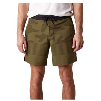 FOX ESSEX VOLLEY CAMO SHORT [OLV GRN]