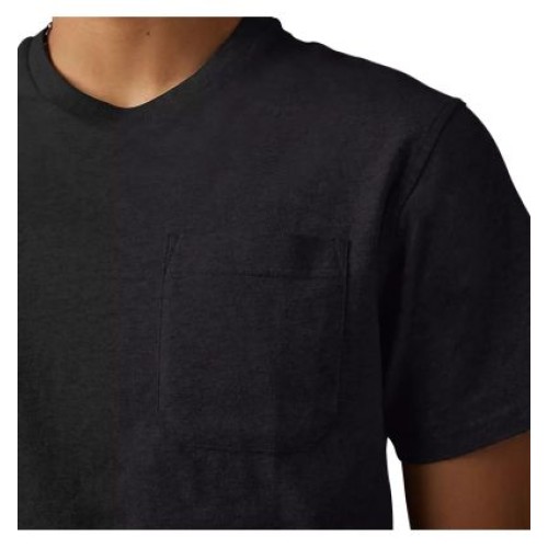 FOX LEVEL UP SS PKT TEE [BLK]