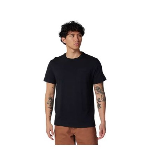 FOX LEVEL UP SS PKT TEE [BLK]