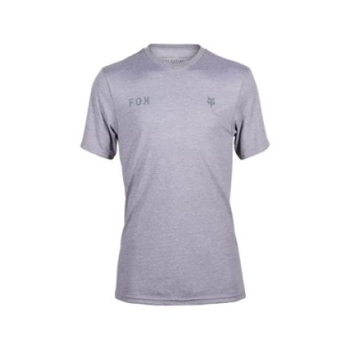 FOX WORDMARK SS TECH TEE [HTR GRAPH]