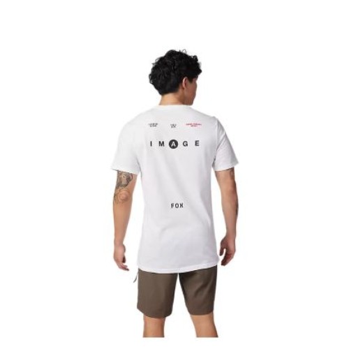 FOX FOX IMAGE PREM SS TEE [OPT WHT]