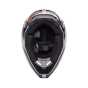 FOX YTH V1 GOAT STRAFER HELMET [BLK]