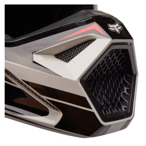 FOX YTH V1 GOAT STRAFER HELMET [BLK]