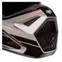FOX YTH V1 GOAT STRAFER HELMET [BLK]