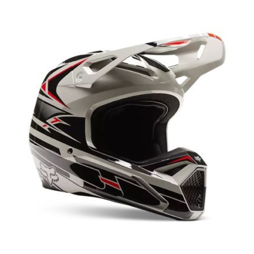 FOX YTH V1 GOAT STRAFER HELMET [BLK]
