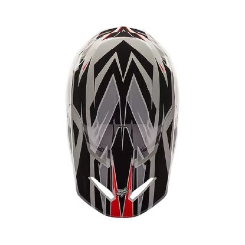 FOX YTH V1 GOAT STRAFER HELMET [BLK]