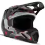 FOX YTH V1 ATLAS HELMET [GRY/RD]