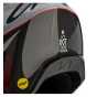 FOX YTH V1 ATLAS HELMET [GRY/RD]