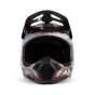 FOX YTH V1 ATLAS HELMET [GRY/RD]