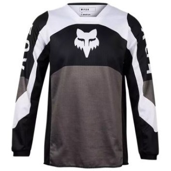 FOX YTH 180 NITRO JERSEY [BLK/GRY]