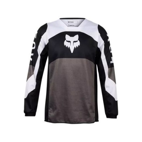 FOX YTH 180 NITRO JERSEY [BLK/GRY]