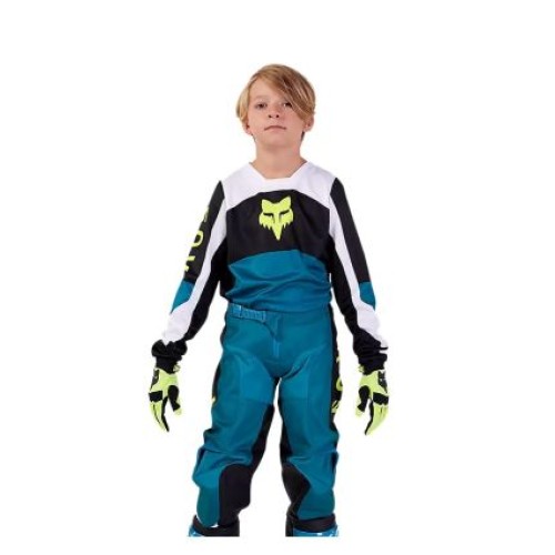 FOX YTH 180 NITRO JERSEY [M BLU]