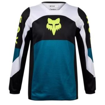 FOX YTH 180 NITRO JERSEY [M BLU]