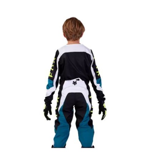 FOX YTH 180 NITRO JERSEY [M BLU]