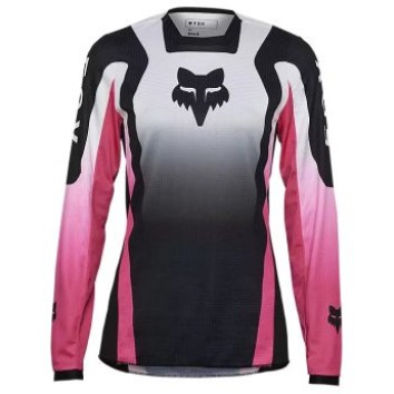 FOX WMNS 180 LEAN JERSEY [BLK/PNK]