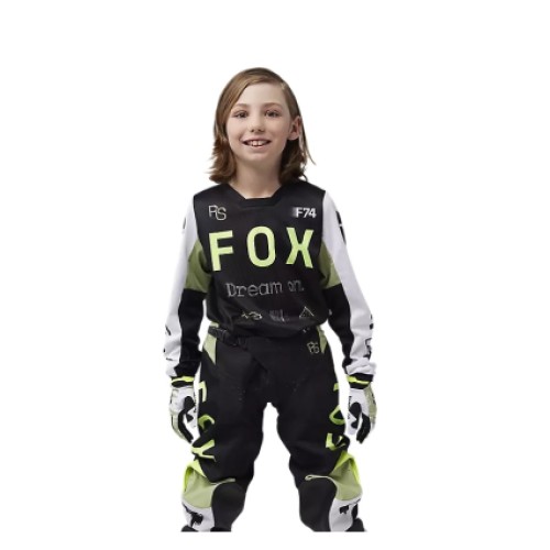 FOX YTH 180 RACE SPEC JERSEY [PL GRN]