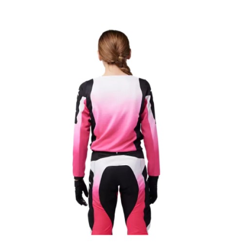 FOX YTH GIRLS 180 LEAN JERSEY [BLK/PNK]
