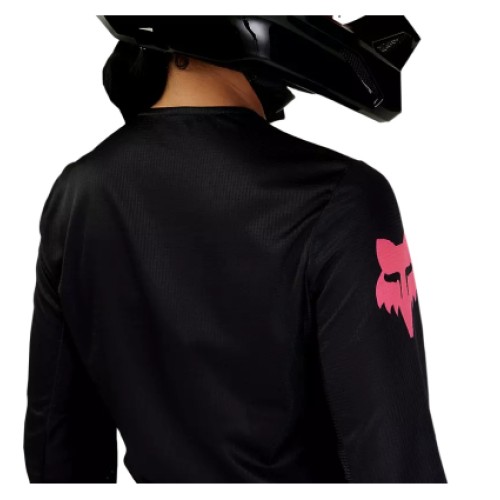FOX WMNS BLACKOUT JERSEY [BLK/BLK]