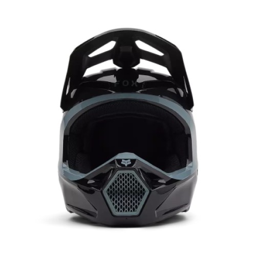 FOX YTH V1 TAUNT HELMET [BLK]