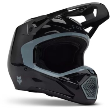 FOX YTH V1 TAUNT HELMET [BLK]