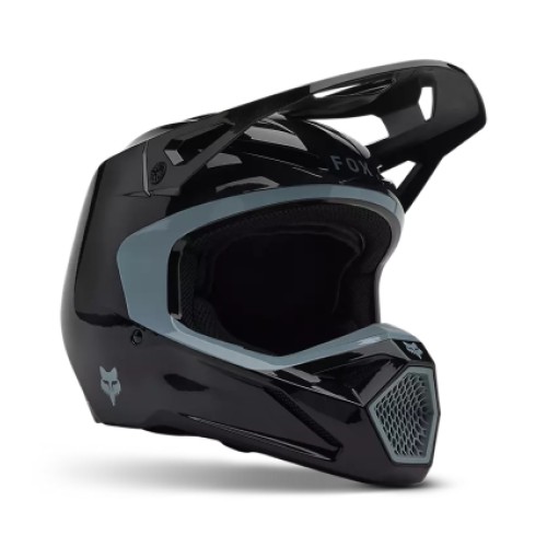 FOX YTH V1 TAUNT HELMET [BLK]