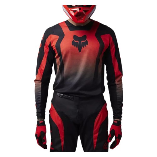 FOX 180 LEAN JERSEY - EXTD SIZES [FLO RED]