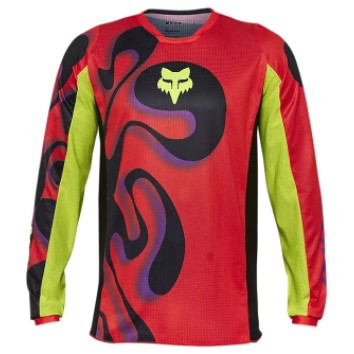 FOX 180 EMOTION JERSEY [FLO RED]