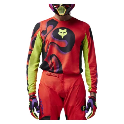 FOX 180 EMOTION JERSEY [FLO RED]