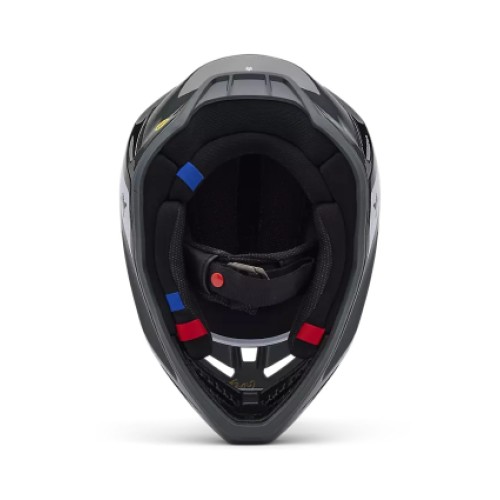 FOX YTH V3 IMPRESSION HELMET [DRK SHDW]