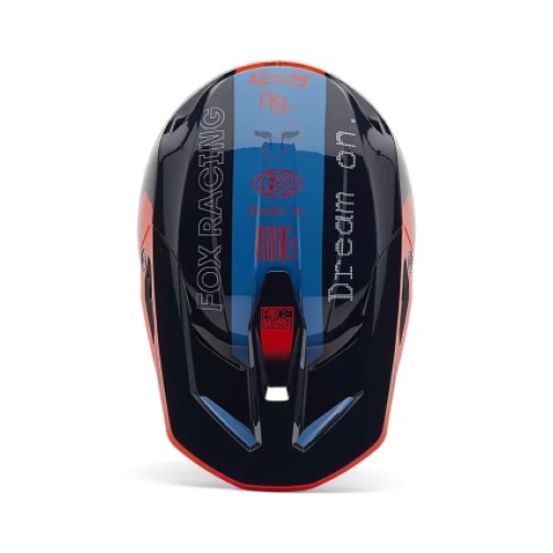 FOX YTH V1 RACE SPEC HELMET [MDNT]