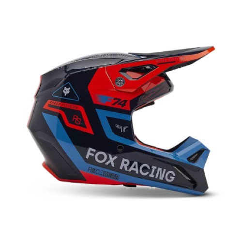 FOX YTH V1 RACE SPEC HELMET [MDNT]