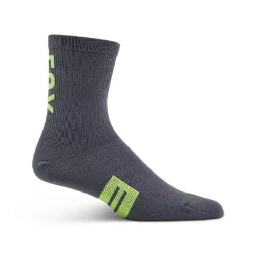 FOX 6" FLEXAIR MERINO SOCK [DRK SHDW]