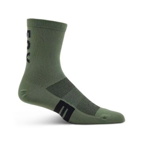 FOX 6" FLEXAIR MERINO SOCK [MOSS]