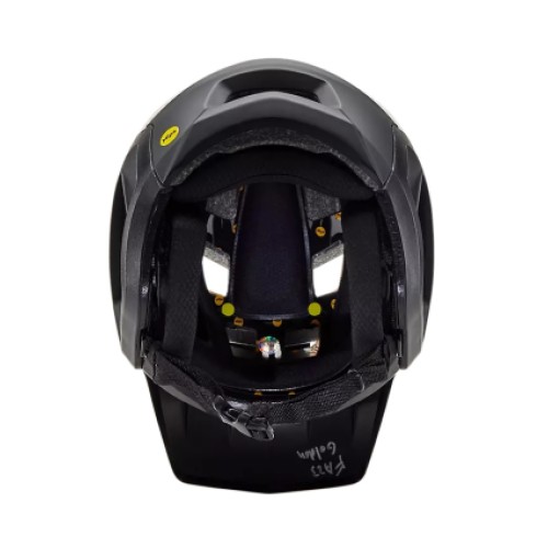 FOX DROPFRAME HELMET CE [VIN WHT]