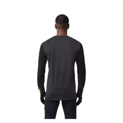 FOX RAWTEC LS JERSEY [BLK]