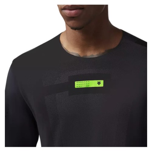 FOX RAWTEC LS JERSEY [BLK]