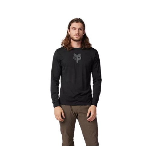 FOX RANGER TRU DRI LS JERSEY [BLK]