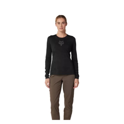 FOX W RANGER TRU DRI LS JERSEY [BLK]