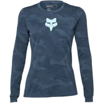 FOX W RANGER TRU DRI LS JERSEY [DRK VIN]