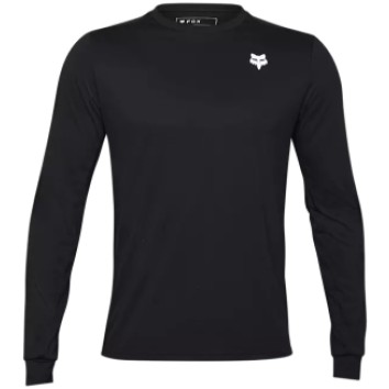 FOX RANGER DR MD LS JERSEY [BLK]