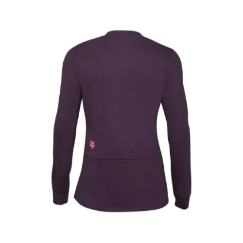 FOX W RANGER DR MD LS JERSEY [DRK PUR]