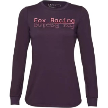 FOX W RANGER DR MD LS JERSEY [DRK PUR]