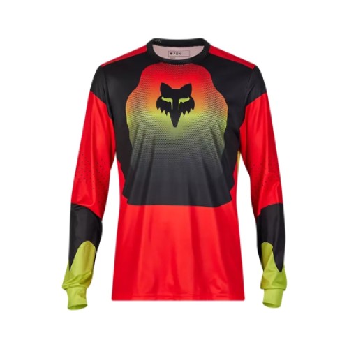 FOX RANGER LS JERSEY REVISE [RD/YLW]