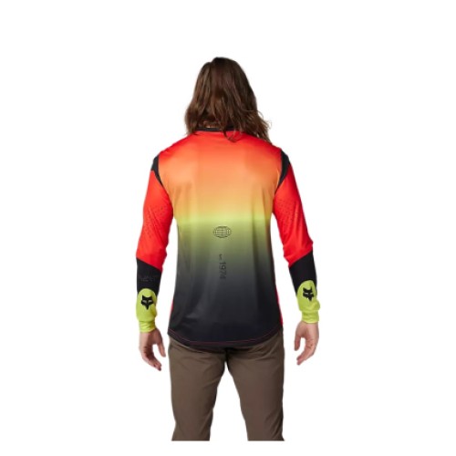 FOX RANGER LS JERSEY REVISE [RD/YLW]