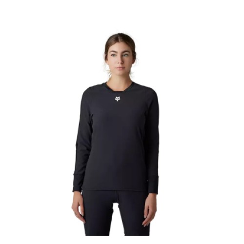 FOX W DEFEND THERMAL JERSEY [BLK]