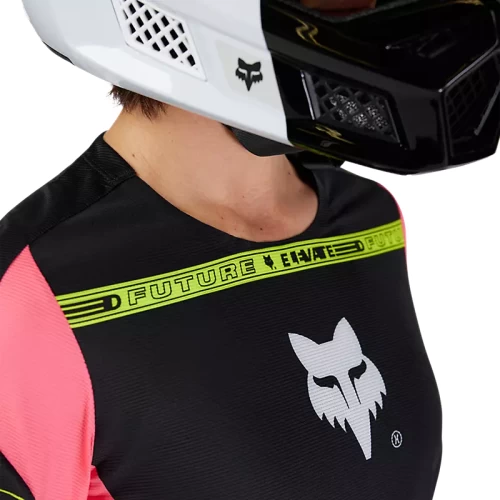 W FLEXAIR LS JERSEY ELEVATED [BLK]