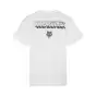 CHECKERED SS PREM TEE [OPT WHT]