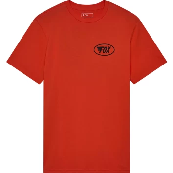FOX WING SS PREM TEE [BLD ORG]