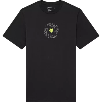SPIRAL SS PREM TEE [BLK]